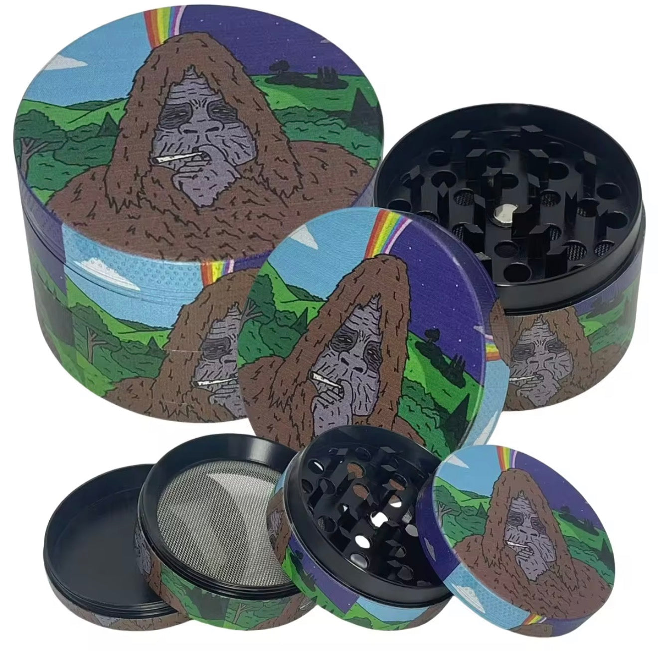Sassy Sasquatch herb grinder