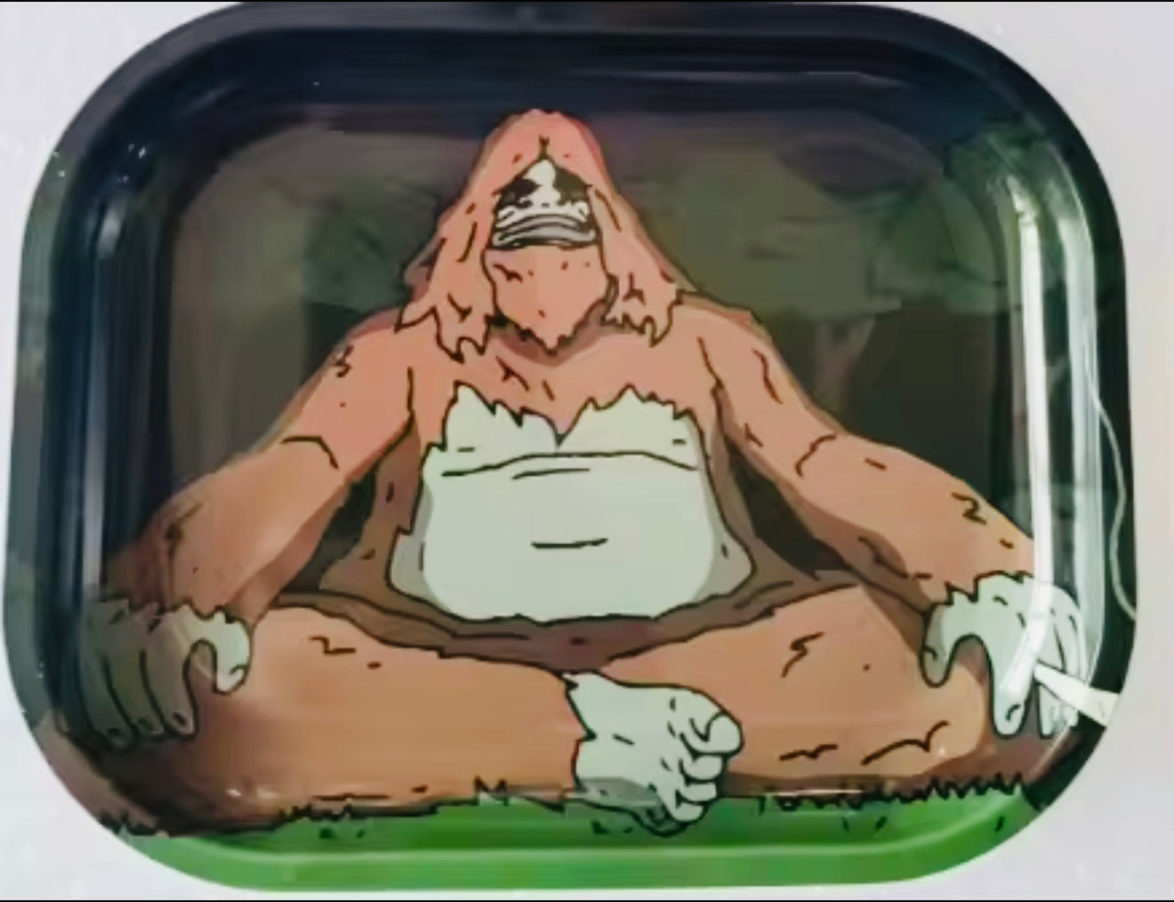 Sassy Sasquatch rolling tray.